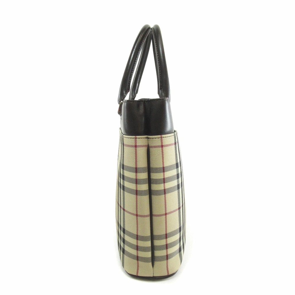 Burberry Nova Check Tote Bag Canvas - Picture 3 of 11